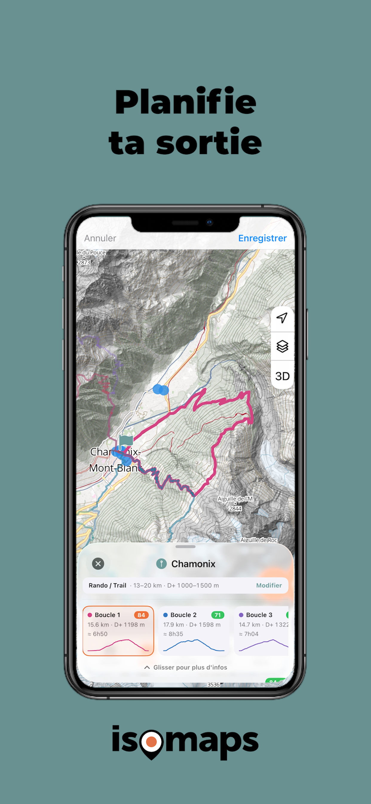 Planification d’une sortie trail avec profil de dénivelé